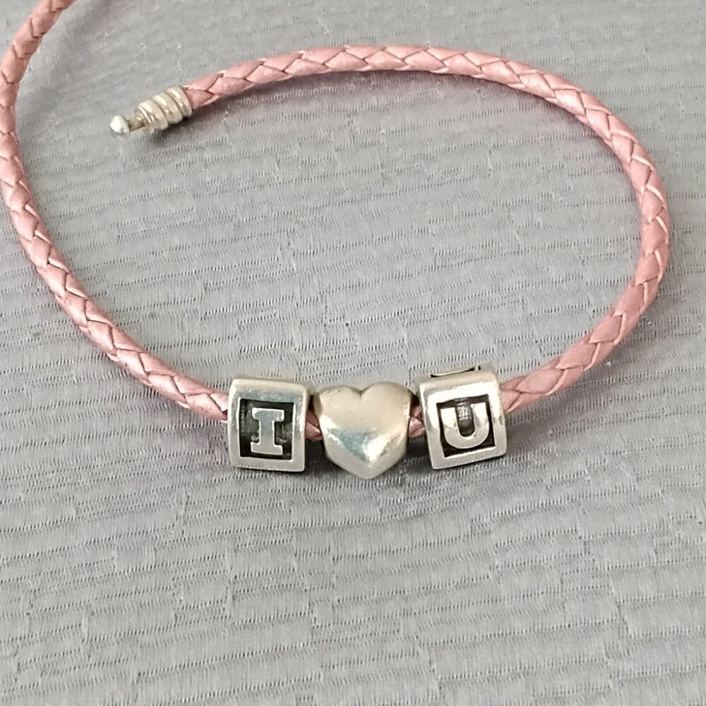 Pandora I (heart) U Charm